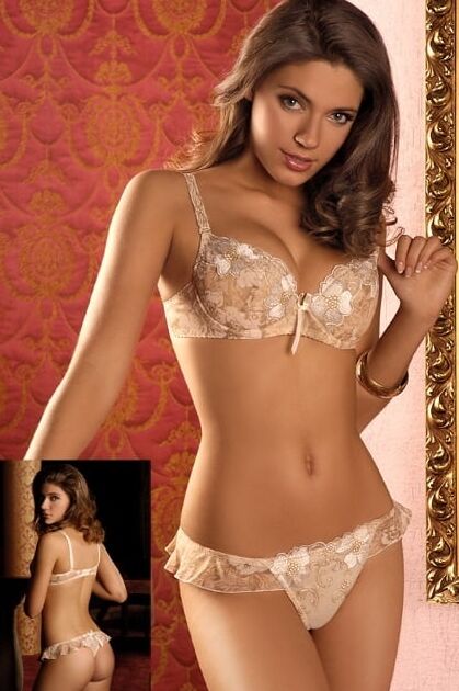 womens lingerie model