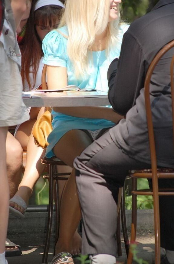 Pantyhose Crotch Shots