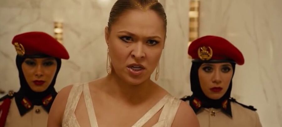 Brunette Humiliates Villainess And Her Henchwomen