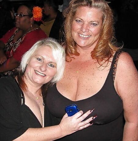 Granny Cleavage for boys