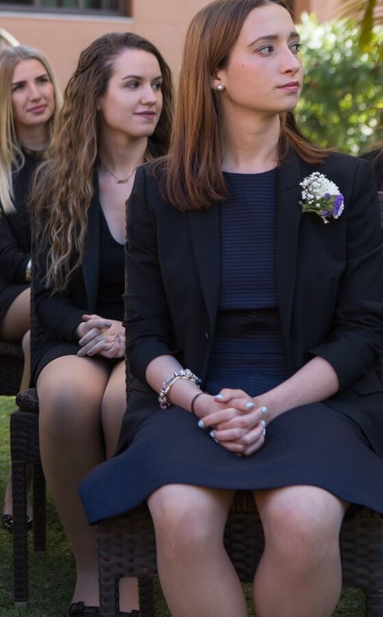Spanish Graduation Girls in Pantyhose Part