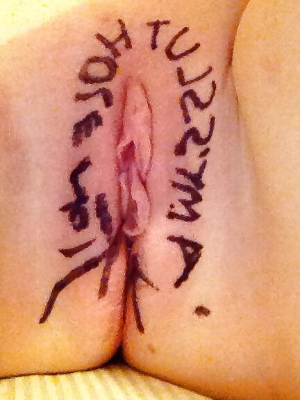 my Verification, certified slut!!
