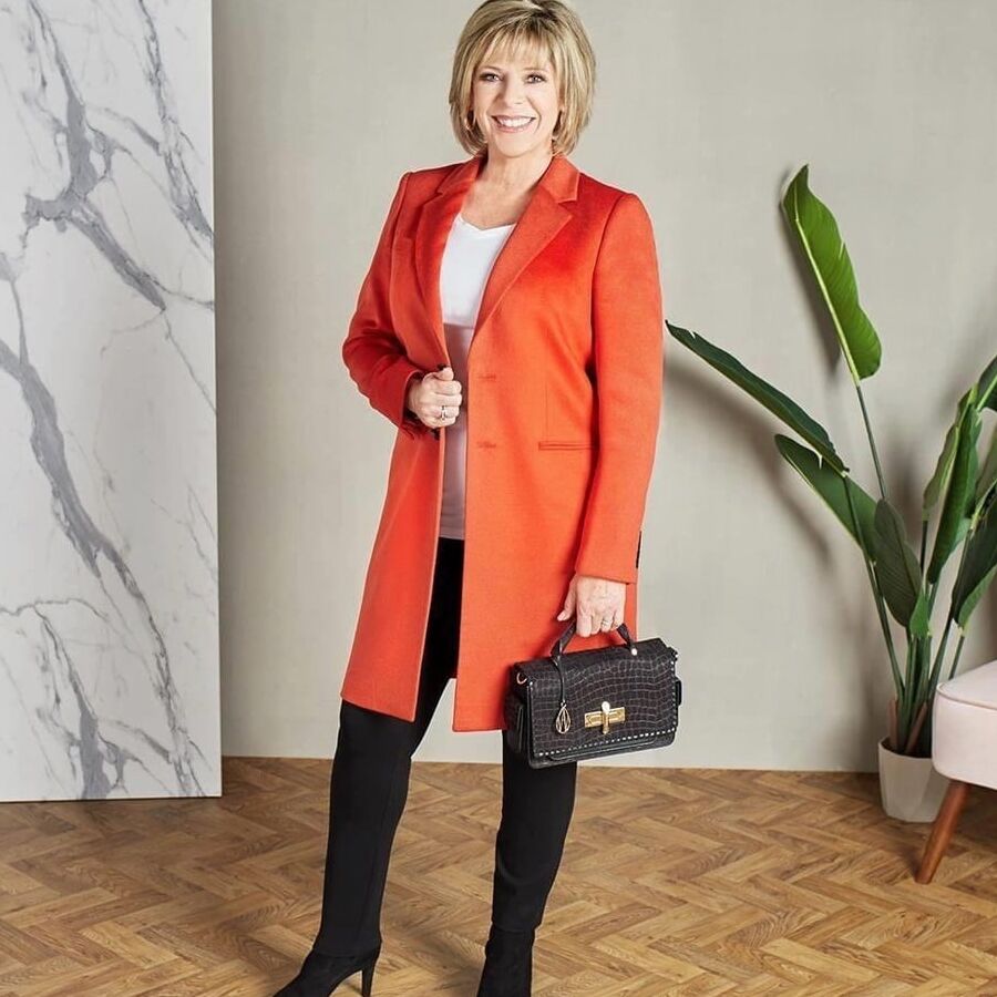 Female Celebrity Boots &amp; Leather - Ruth Langsford