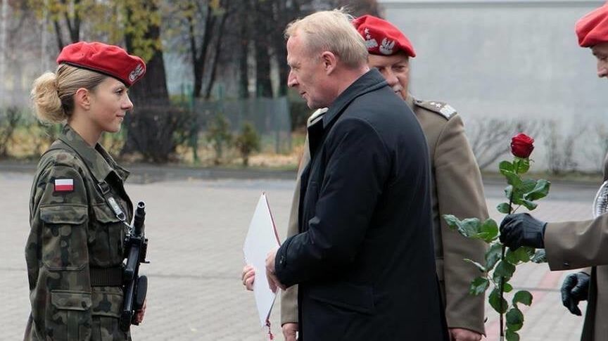 Polish women in uniform