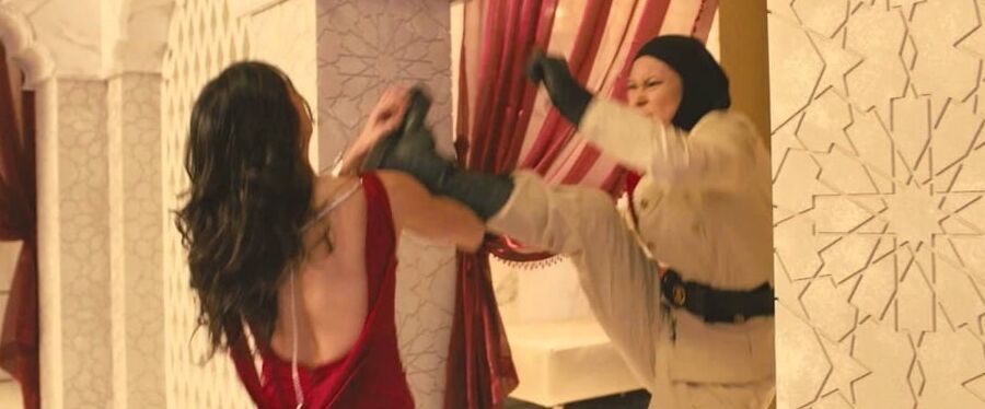 Brunette Humiliates Villainess And Her Henchwomen