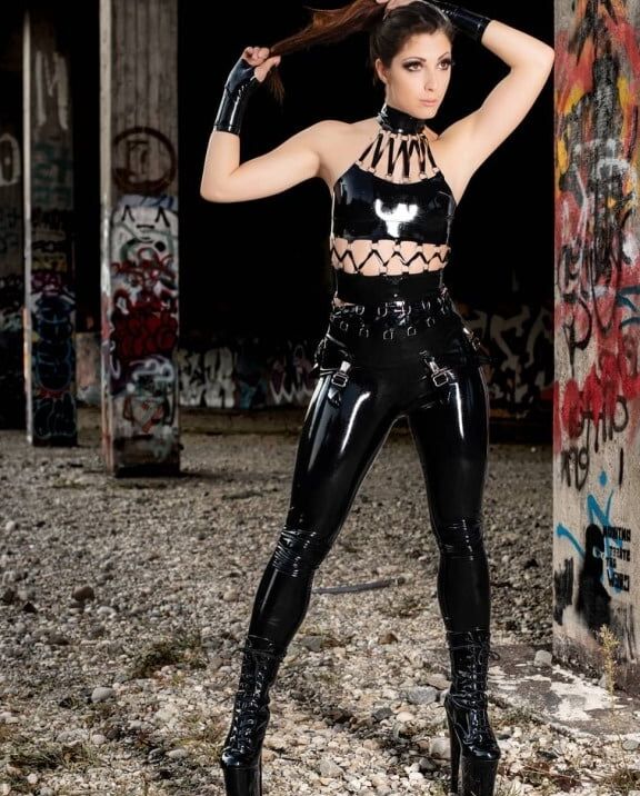 rubber pvc fetish