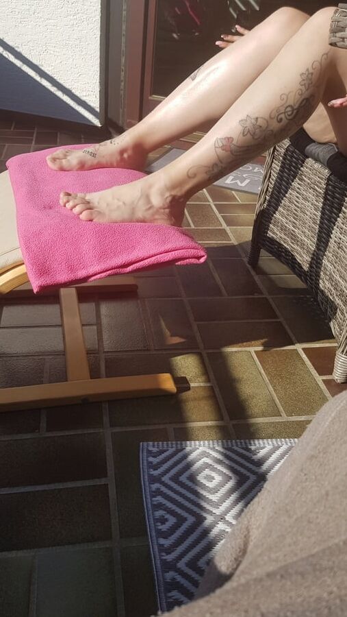Legs of my girlfriend