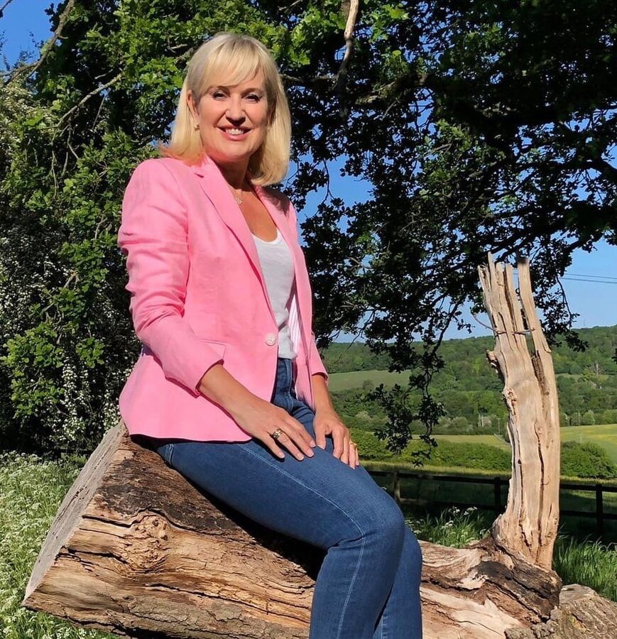 Nicki Chapman, Blonde British Celebrity, Presenter, NN