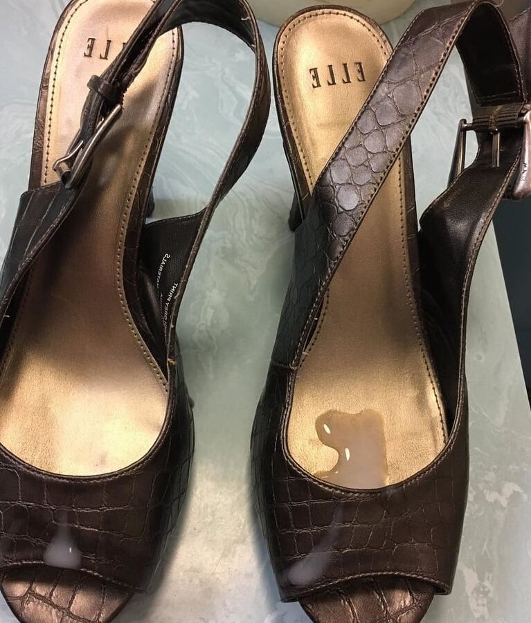 Cummed Highheels from Istagram