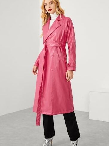 Different Coloured Leather Coat - by Redbull