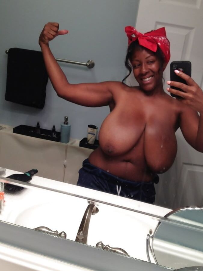 Bbw mix (Black women in bathroom)