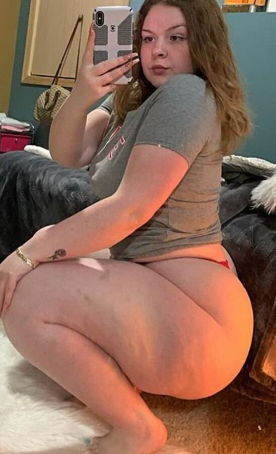 Thick sexy white bbw pear curvy Jay