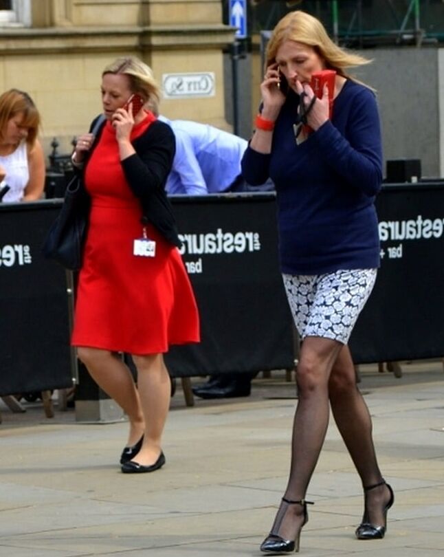 pantyhose in the street