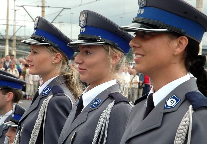 Polish women in uniform