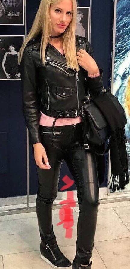Black Leather Pants - by Redbull