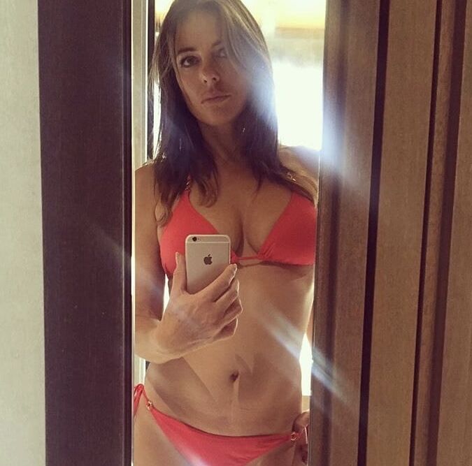Todays Wank Target ...Elizabeth Hurley Makes Me Cum Again