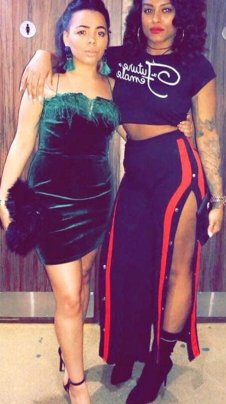 Black chav legs