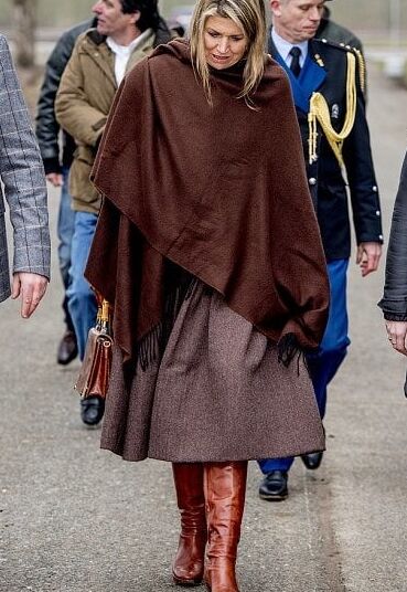 Female Celebrity Boots &amp; Leather - Queen Maxima