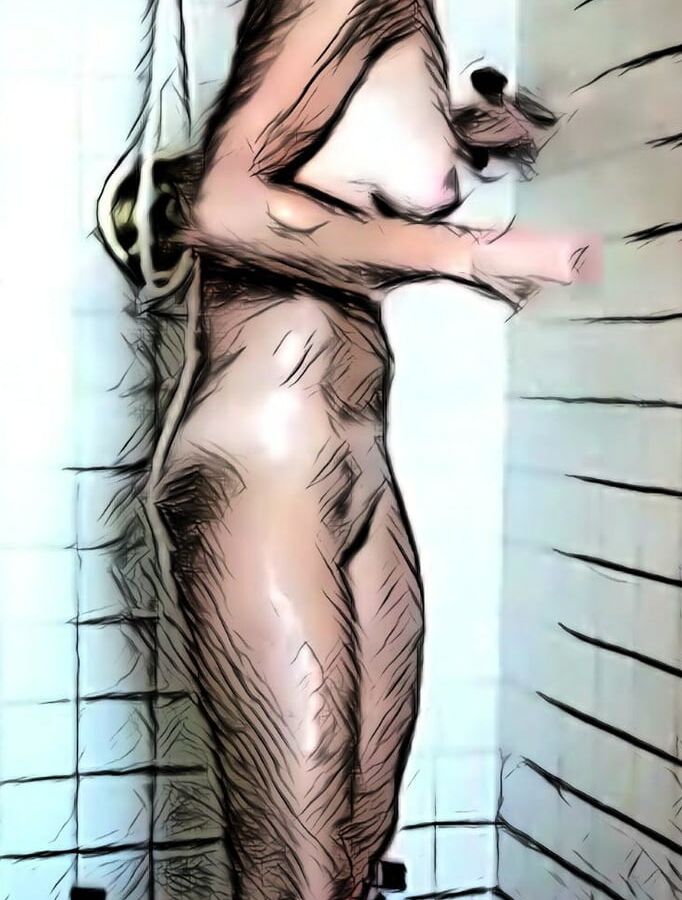 Wife showering
