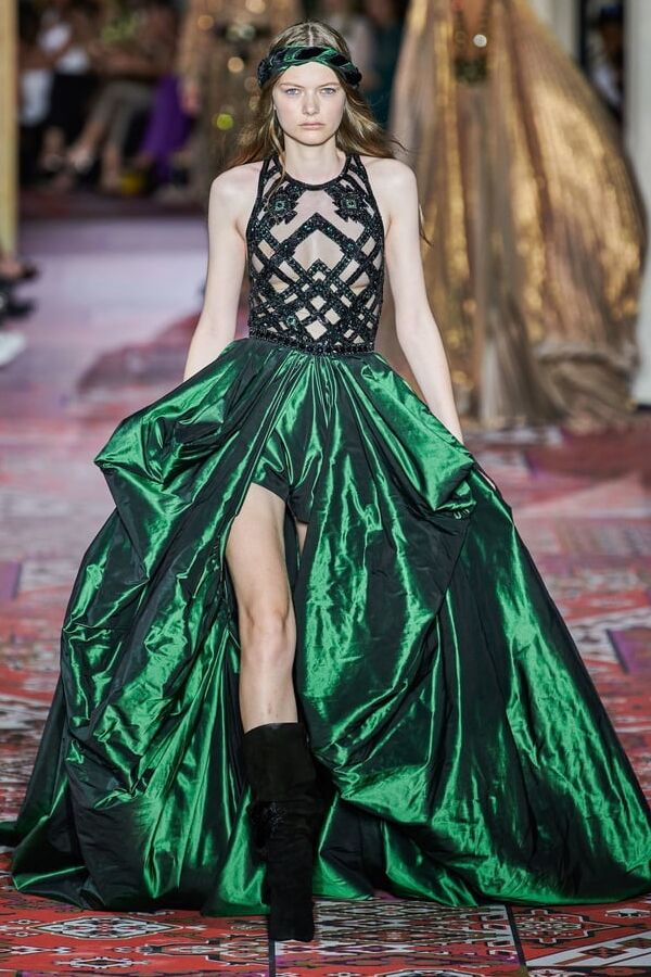 Runway looks, magazine covers, and models