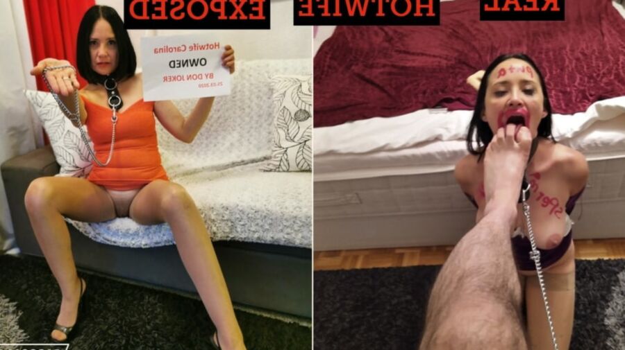 本物のふしだらな妻が認証済み写真付きで公開
