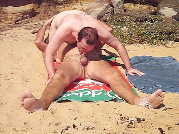 Beach Family with Nudist Slut Daughter CMNF OON