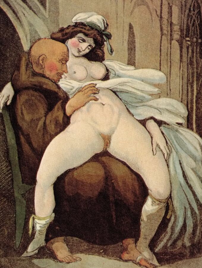 Erotic drawings by Thomas Rowlandson -