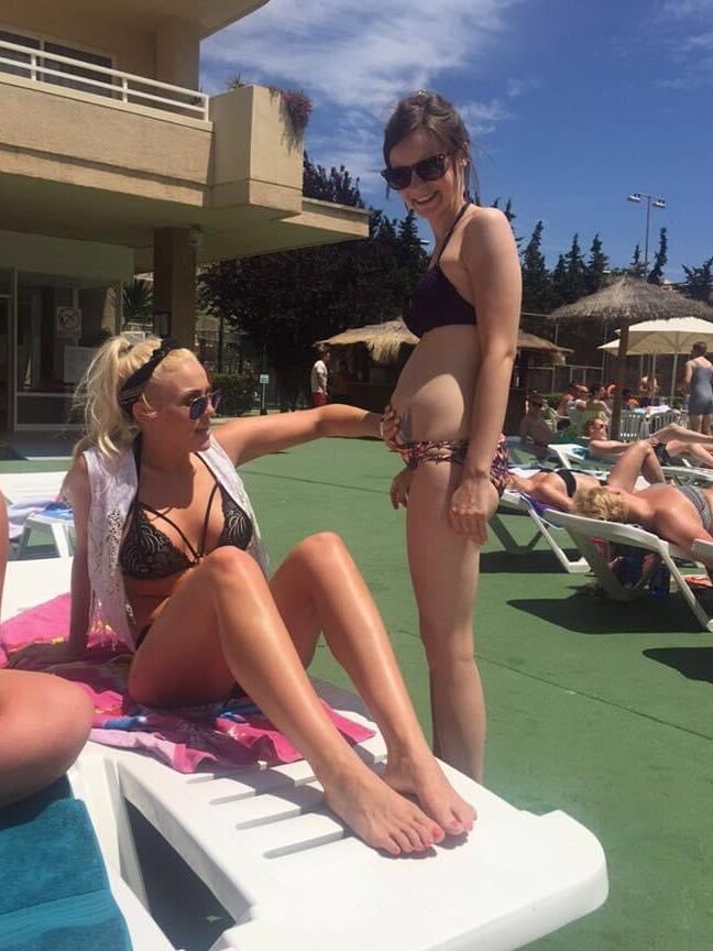 Hot year old blonde, super fit body, thigh gap
