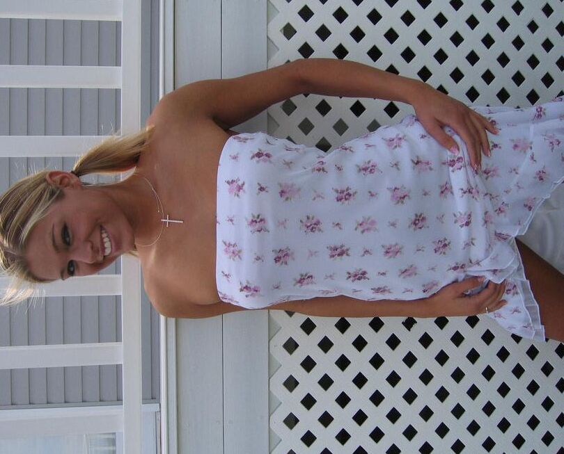 white dress piss
