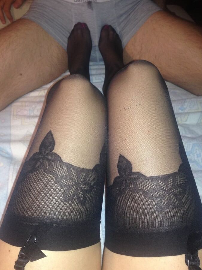 Stockings,pantyhose feet