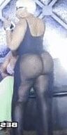 Asses in see through and chaps