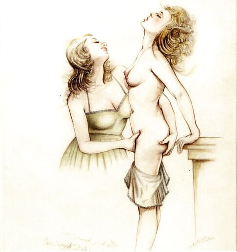 lesbiennes en dessins