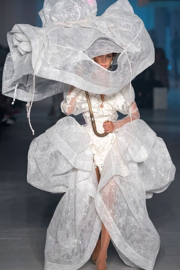 Runway looks, magazine covers, and models
