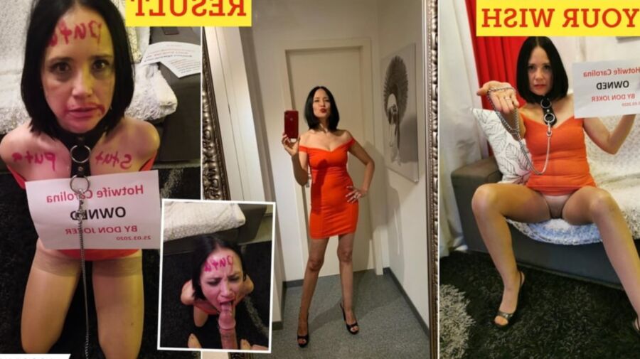 本物のふしだらな妻が認証済み写真付きで公開