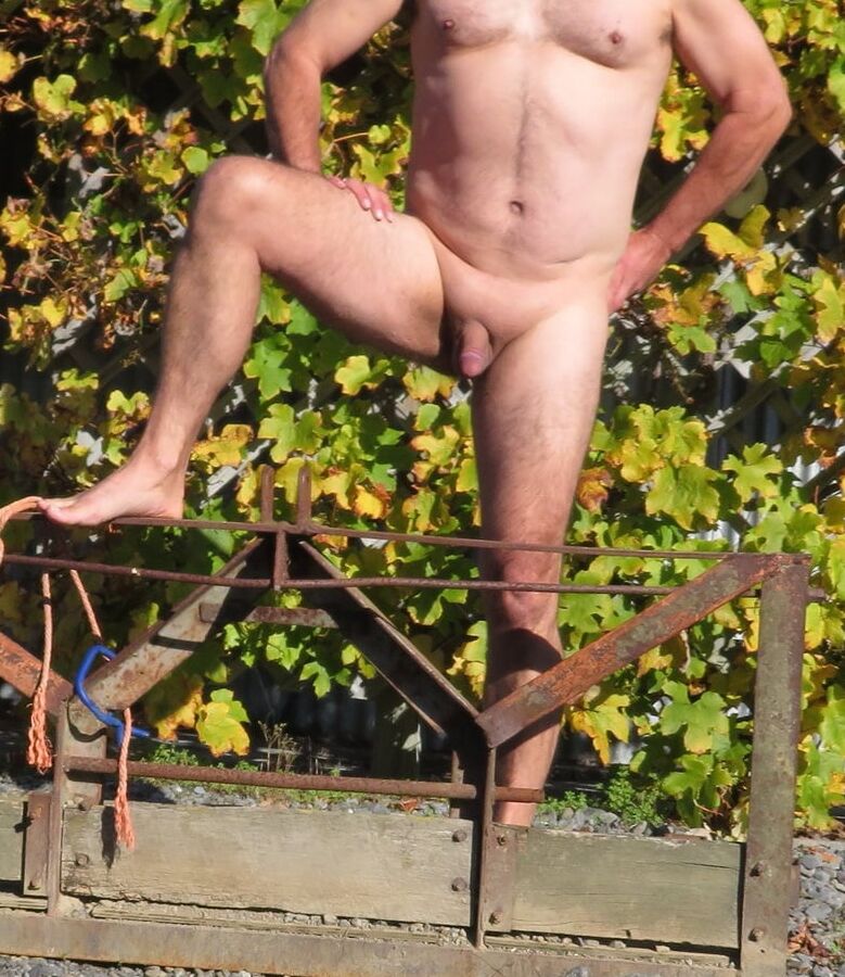 nude outdoors