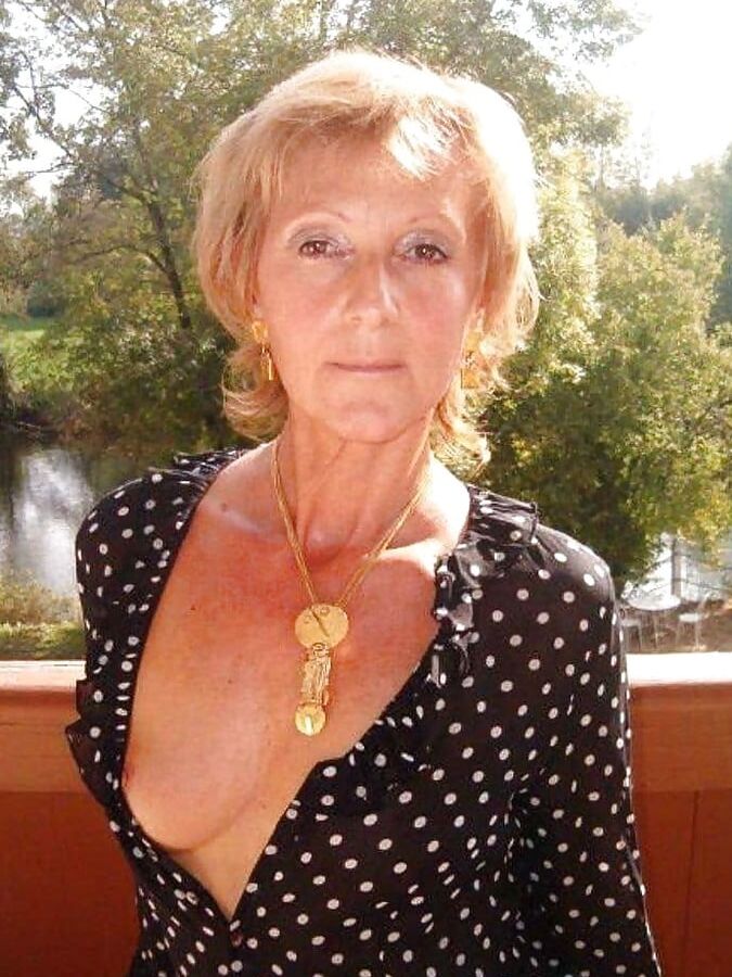 Older and hot (One tit out)