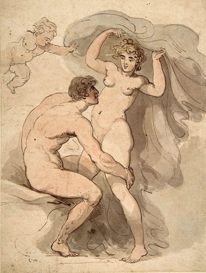 Erotic drawings by Thomas Rowlandson -
