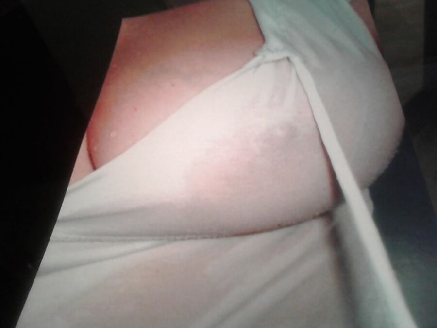 My big tits wife