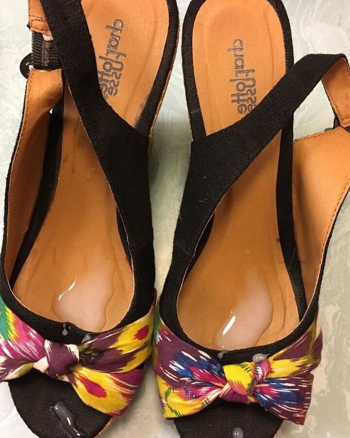 Cummed Highheels from Istagram