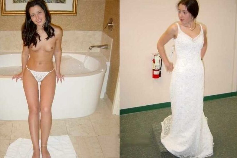 Amateurs Exposed Real Amateur Brides dressed and undressed