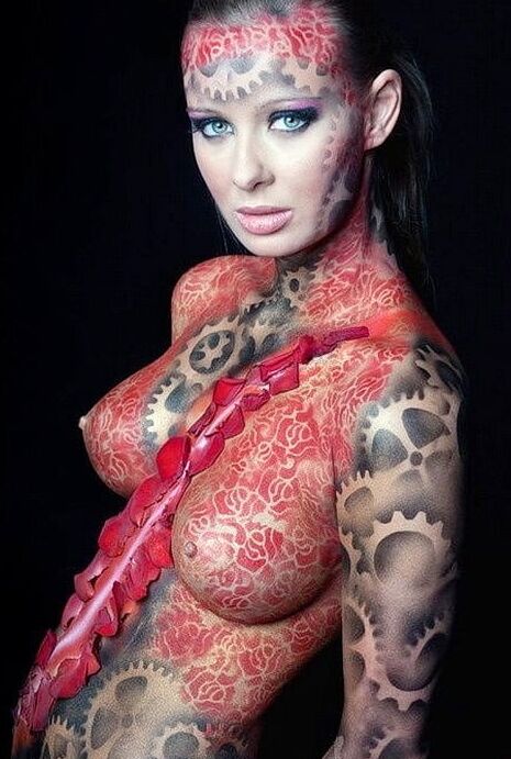 Bodypaint Sexy-Hot Nude Babes (Best-Of Compilation)_