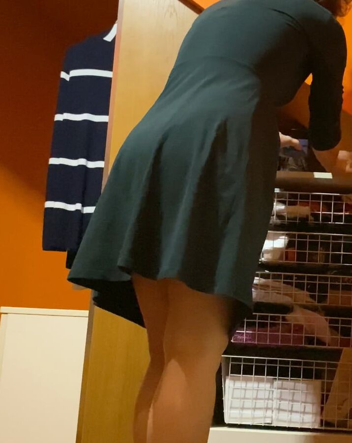 Mature spied in locker