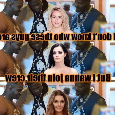 Celebrity gangbang captions (WWE)