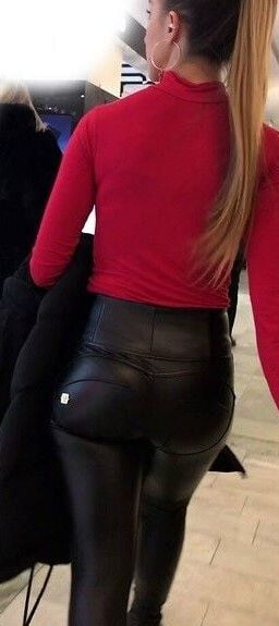 Black Leather Pants - by Redbull