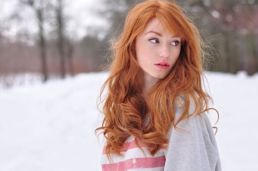 beautiful faces (white redhead)