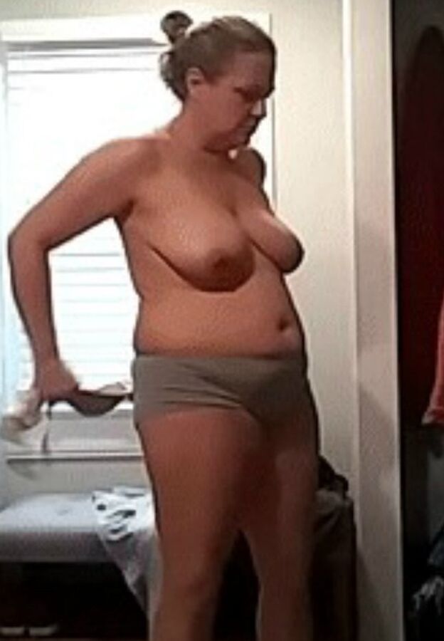 More chubby blonde wife