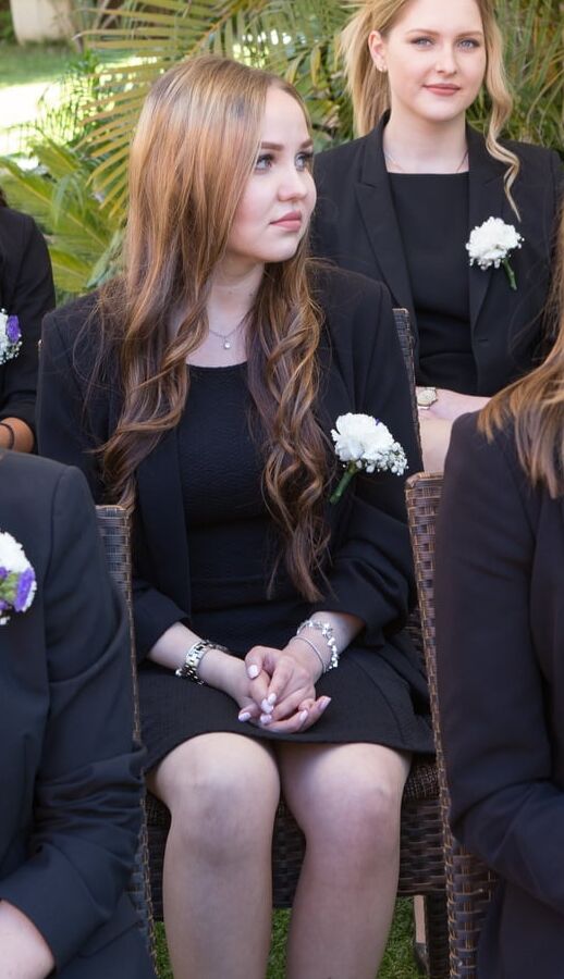 Spanish Graduation Girls in Pantyhose Part