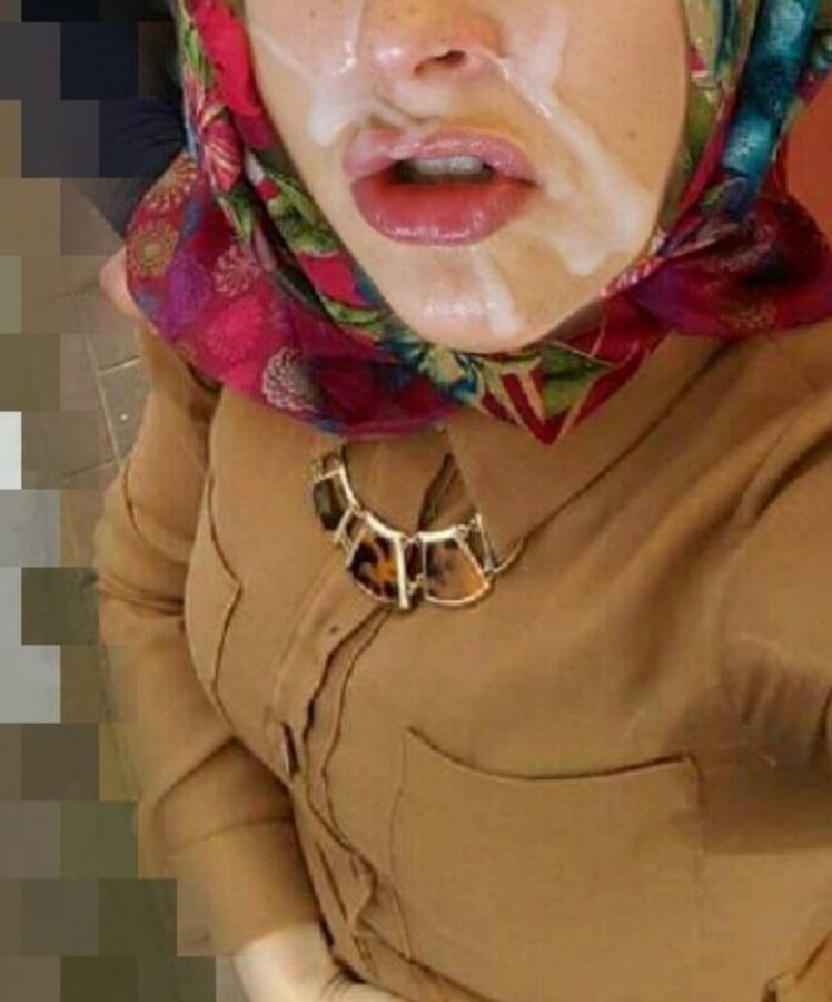HIJABI SLUTS KOPFTUCHSCHLAMPEN MUSLIM