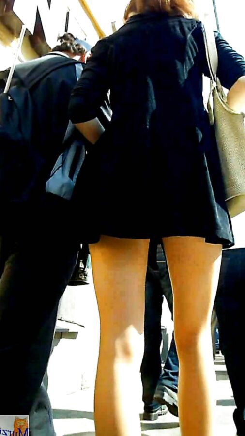 pantyhose in the street