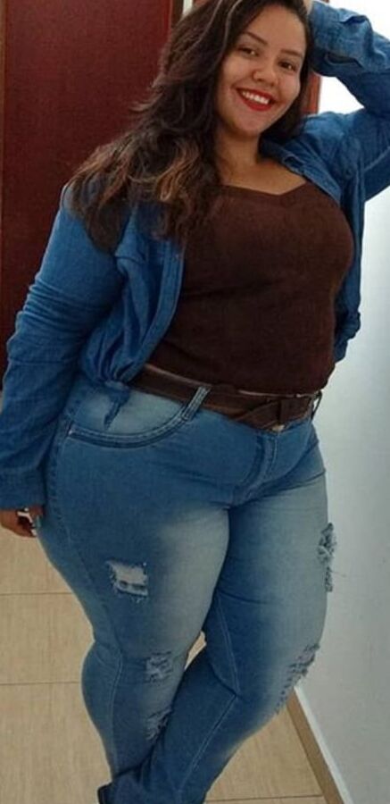 Latin mega chunky pear bbw Marell